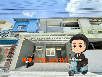 樹孝商圈６．２米面寬衛浴開窗５房孝親透天｜併排２車｜台中市太平區新和街