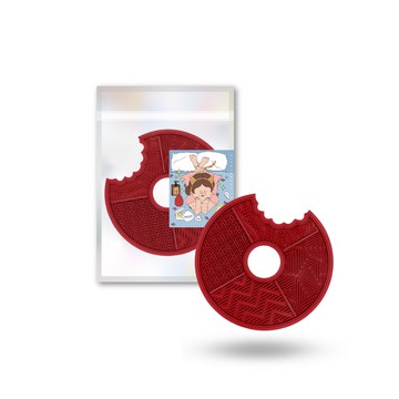 點胭脂 化妝刷具清潔盤 1入