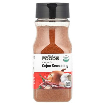 California Gold Nutrition, FOODS，有機卡瓊調味料，4.59 盎司（130 克）