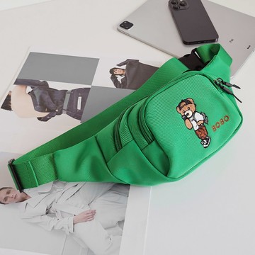 FROMHEAVEN Pugni 日常迷你腰包 H914  迷你  綠色