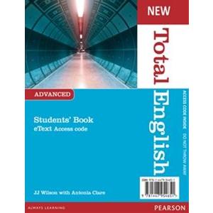 New Total English Advanced eText Students' Book Access Card