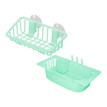 Lustroware日本岩崎廚房瀝水組(滴水盤架+菜瓜布架)