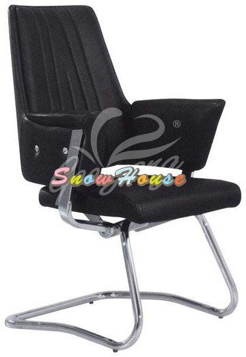 ╭☆雪之屋居家生活館☆╯R203-04 YS-915C洽談椅/辦公椅/會議椅(黑皮)