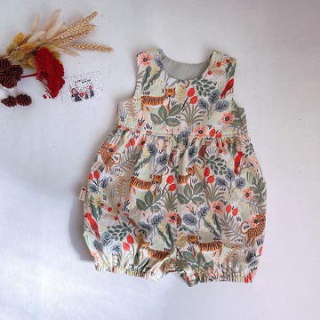 燈籠連身裝 繽紛叢林