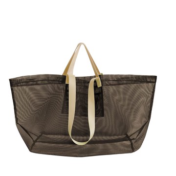 PRIME 網格背袋  45 x 35 x 28cm  棕色