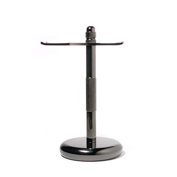 Grand Manner 槍鉻 刮鬍刀＋刮鬍刷 收納架（收納座收納掛架刀座底座 傳統復古老式手動刮鬍刀架鬍刷 架）