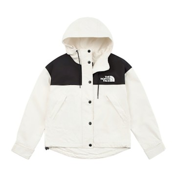 The North Face TNF - W REIGN ON JACKET - AP - 女 DryVent防水透氣衝鋒衣 - 米白色 - NF0A8DGKROU