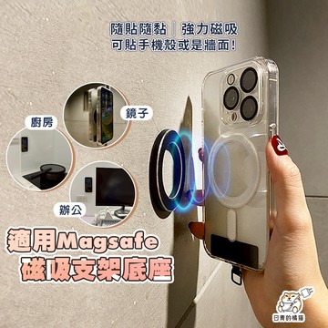 【日青🔥車用磁吸支架】適用Magsafe磁吸支架底座 磁吸片 引磁片 磁吸支架鐵片 可黏貼於牆面 Q19