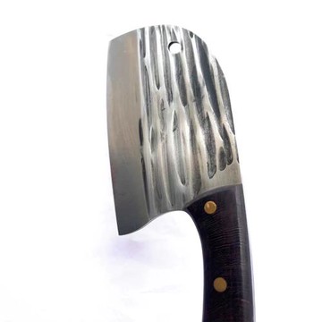 鍛打魚頭菜刀家用菜刀手工斬切兩用菜刀廚房用品不銹鋼可拍姜拍蒜