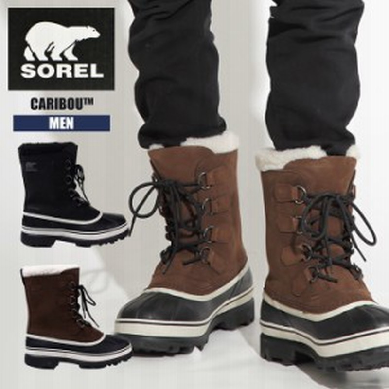 ソレル ブーツ メンズ 防水 あったか 防滑 男性 紳士 Sorel Caribou Nm1000 防寒 スノーブーツ 雪 ブーツ 靴 ウィンターブーツ 通販 Lineポイント最大1 0 Get Lineショッピング