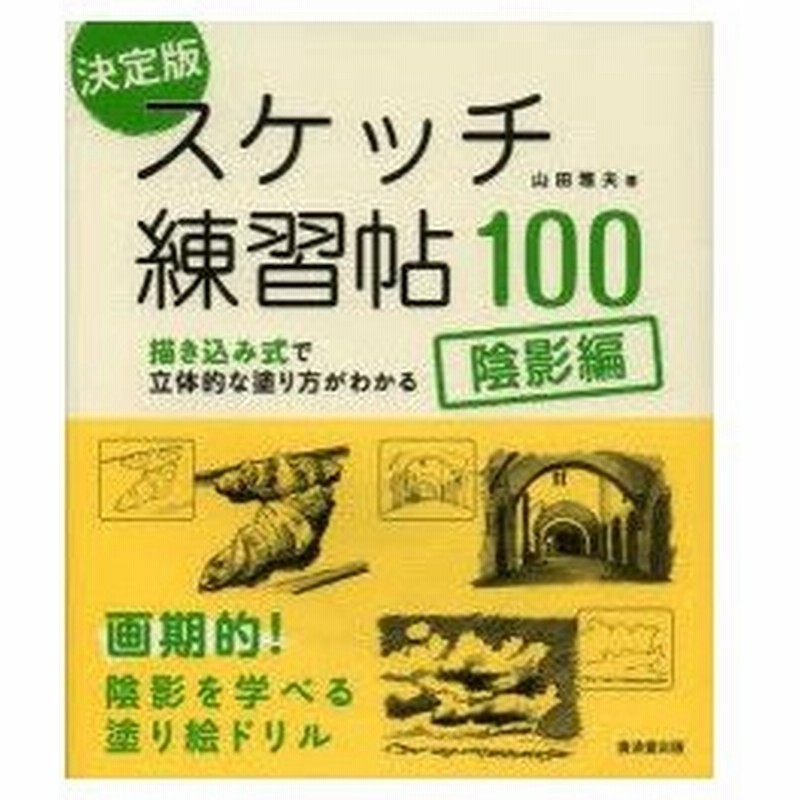 新品本 決定版スケッチ練習帖100 陰影編 描き込み式で立体的な塗り方がわかる 山田雅夫 著 通販 Lineポイント最大0 5 Get Lineショッピング