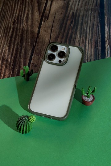 ARMOR iPhone 14 Signature 系列電話保護殼_叢林綠/橙帶