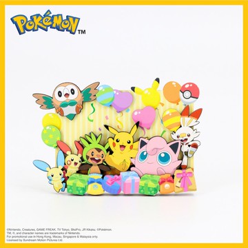 Pokémon磁石貼 - 派對