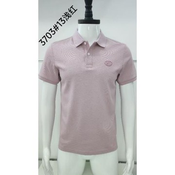 名鼠格萊斯登2025夏季男士短袖上衣純棉修身時尚休閑純色棉3703