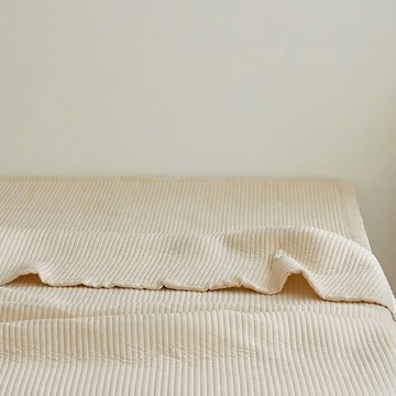 maatila Soft dry系列 棉被兼床墊兩用被 奶油色 1入  雙人特大 200 x 210cm
