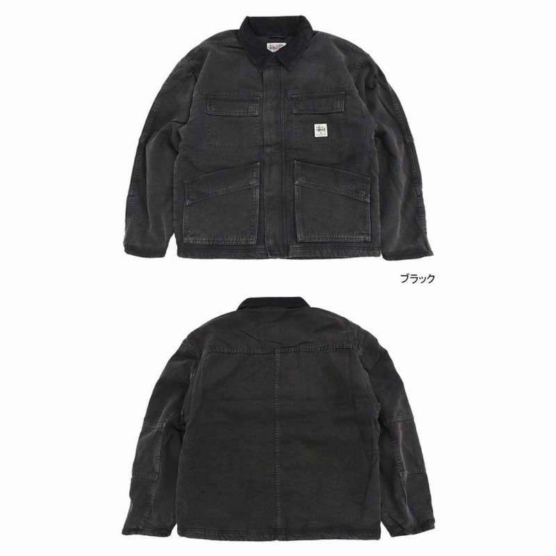 ステューシー ジャケット STUSSY メンズ Washed Canvas Shop(stussy 