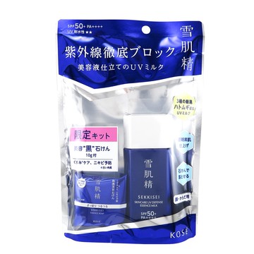 【KOSE 雪肌精】雪肌精輕水感UV防曬乳60g+10g