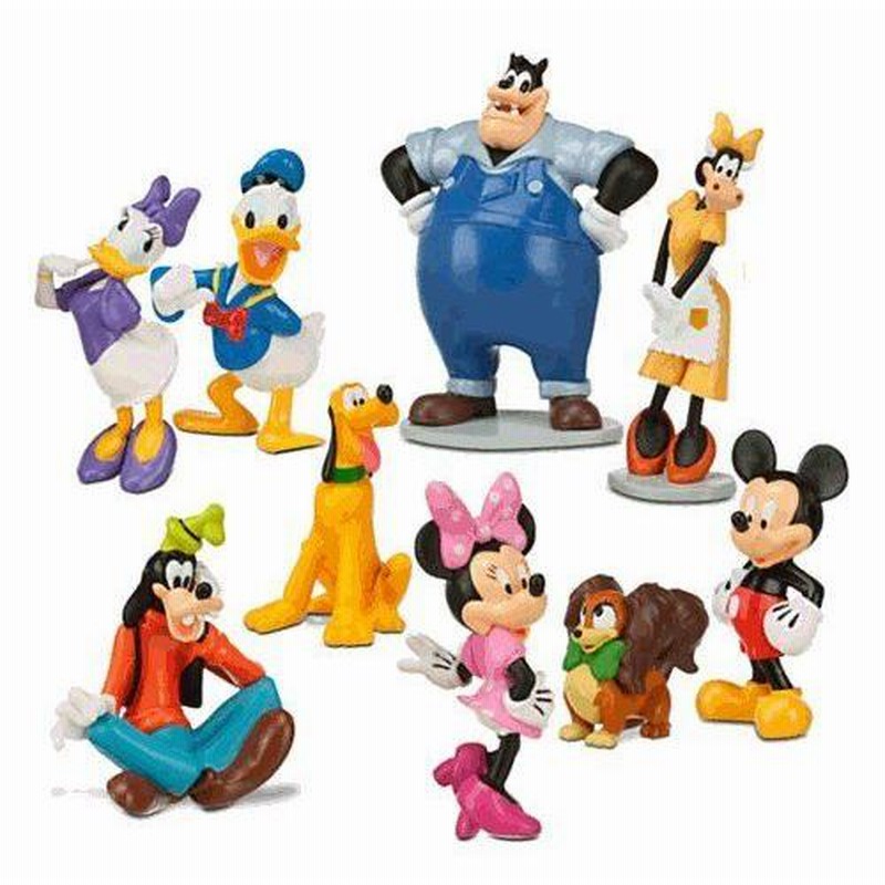 Disney(ディズニー) Mickey Mouse Clubhouse Figure Deluxe Play Set ミッキー・マウスのフィギュアデラ  | LINEショッピング