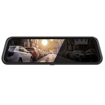 領先者 2K高清流媒體 全螢幕觸控後視鏡行車記錄器 ES-30 PRO 12吋  主機 + 車充線 + 後鏡頭線 + 後鏡頭 + GPS天線 + 綁帶