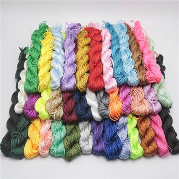 玉石線 10支A線72號玉線08手工編織紅繩彩色手鏈繩B線國結線材料包