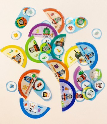 【震撼精品百貨】湯瑪士小火車_Thomas & Friends~湯瑪士貼紙-散裝#93397