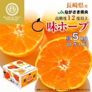 [予約 2023年 12月5日から12月30日の納品] 味ホープ みかん 約5kg Mサイズ 長崎県 JAながさき県央 高糖度 長崎 高級 産地箱 冬ギフト お