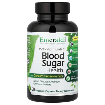 Emerald Laboratories, 血糖健康配方，60 粒素食膠囊