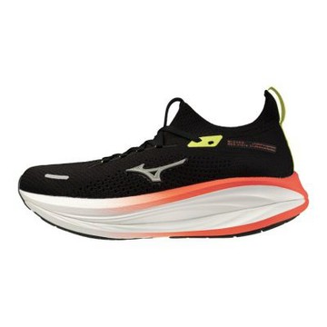 Mizuno 美津濃 Neo Vista 3 J1GU261082 男 慢跑鞋 支撐 緩震 競速 黑 橘