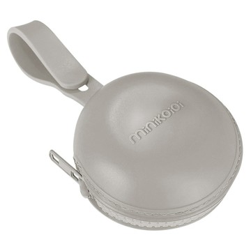 MiNiKOiOi 矽膠奶嘴收納盒  銀河灰  1個