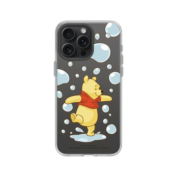 iPhone 15 Pro Max Clear 透明 - 迪士尼-小熊維尼 Disney Winnie The Pooh - 玩泡泡