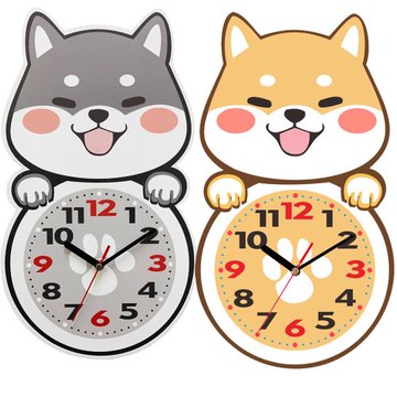 【微笑小柴】靜音掛鐘(CL002)