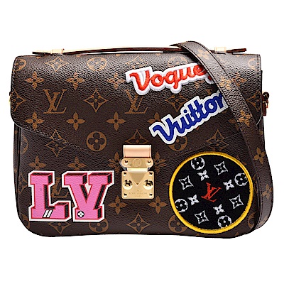 LV M43991 Pochette Metis系列圖案刺繡貼布手提/斜背郵差包