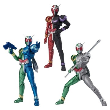 BANDAI 盒玩 掌動XX 假面騎士W 形態變換套3件組 01  1套
