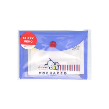 【震撼精品百貨】Pochacco 帕帢狗~日本三麗鷗Sanrio 帕恰狗便利貼 便籤組附袋-復古*72130