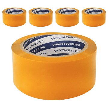 VICDREAM THE 堅固耐用封箱膠帶 中型包裝用 63MIC 48mm x 40m  5個  米色