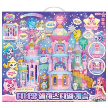 韓國境內版🇰🇷Catch! Teenieping 奇妙萌可 萌可星之城堡 豪華版 城堡 公仔 房子 房屋