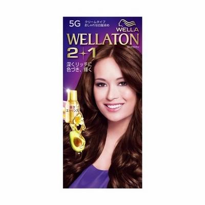 《P&G》 ウエラトーン2+1 クリームタイプ 5G ウォームブラウン 60g＋60ml＋7.3ml 【医薬部外品】 返品キャンセル不可