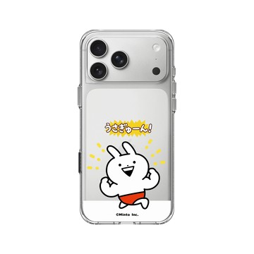 iPhone 17 Pro Max Clear Case（相機按鈕） 透明 - Usagyuuun 小突兔 - 大壯啦 !!!