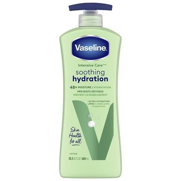 Vaseline潤膚乳液【蘆薈清新保濕】600ml