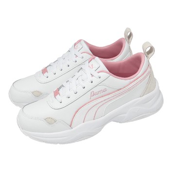 休閒鞋 Cilia Mode Lux 女鞋 白 粉 厚底 增高 397824-06