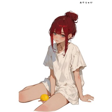【8 月新品】07-139-0157 人物貼紙 簡約夏日女子