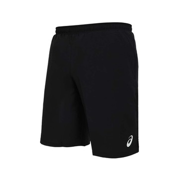 ASICS 男9吋平織短褲-訓練 五分褲 慢跑 亞瑟士 2033B902-001 黑白