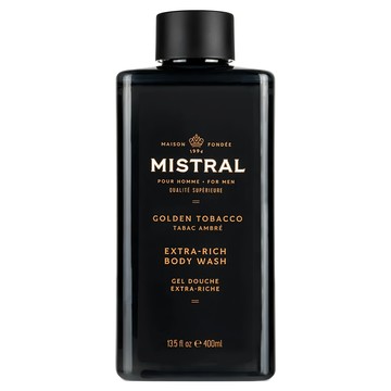 Mistral 2合1洗髮沐浴露 金色菸葉 400ml  1瓶