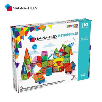 Magna-Tiles 都市磁力積木110片