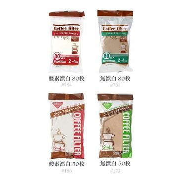 日本製【協和紙工】手沖咖啡 咖啡濾紙 2~4杯用