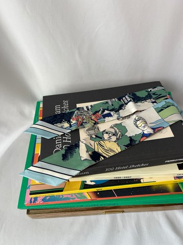 SS2021 Hermes 絲斜紋布圍巾 Wow Twilly