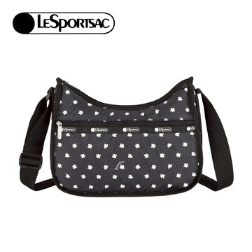 Lesportsac Classic Hobo 經典斜背包/ 俏皮小雛菊