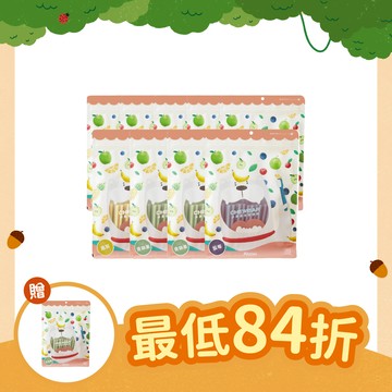 森林探險家【水果優格】潔牙啾啾棒富翁包 9包組(再贈1包)