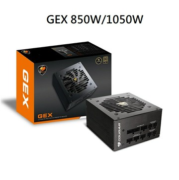 【享最高折300】COUGAR 美洲獅 GEX 850W 金牌電源供應器