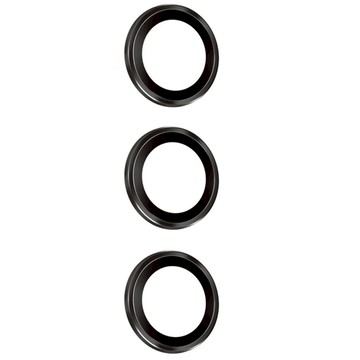 HODA 好貼 藍寶石原機結構鏡頭保護貼3件組 幻影黑  三星 S23/S23 Plus  黑色  1組